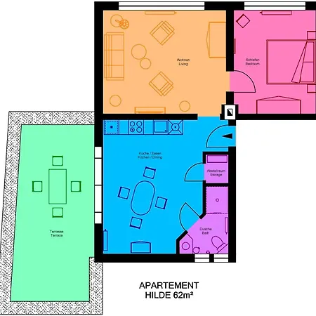 Apartmán Haus Meerten